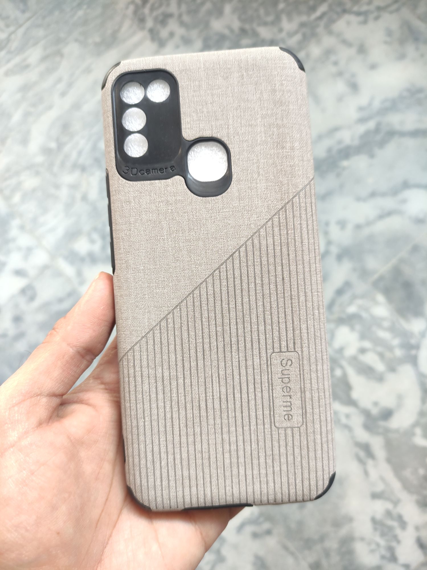 Infinix Hot10 Play Soft Silicone Camera Protection Cloth back cover