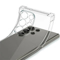 Samsung Galaxy S23 Ultra Soft TPU Clear Corner Protection Back Cover