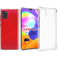 Samsung Galaxy A31 Soft TPU Clear Transparent Corner Protection Back Cover
