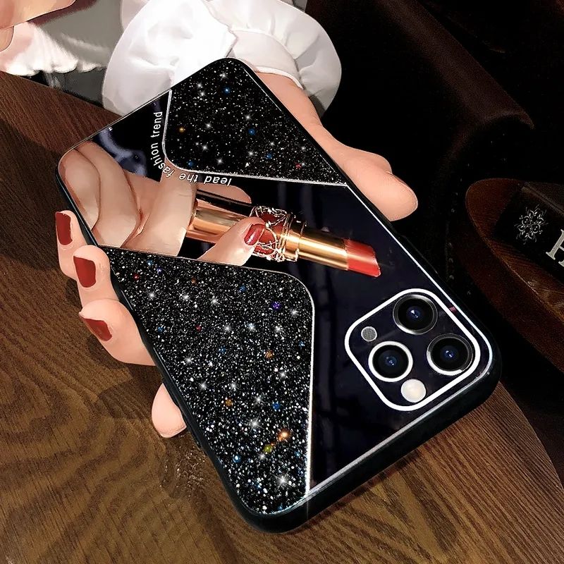 iPhone 12 Pro Max Fancy Glitter Mirror back cover