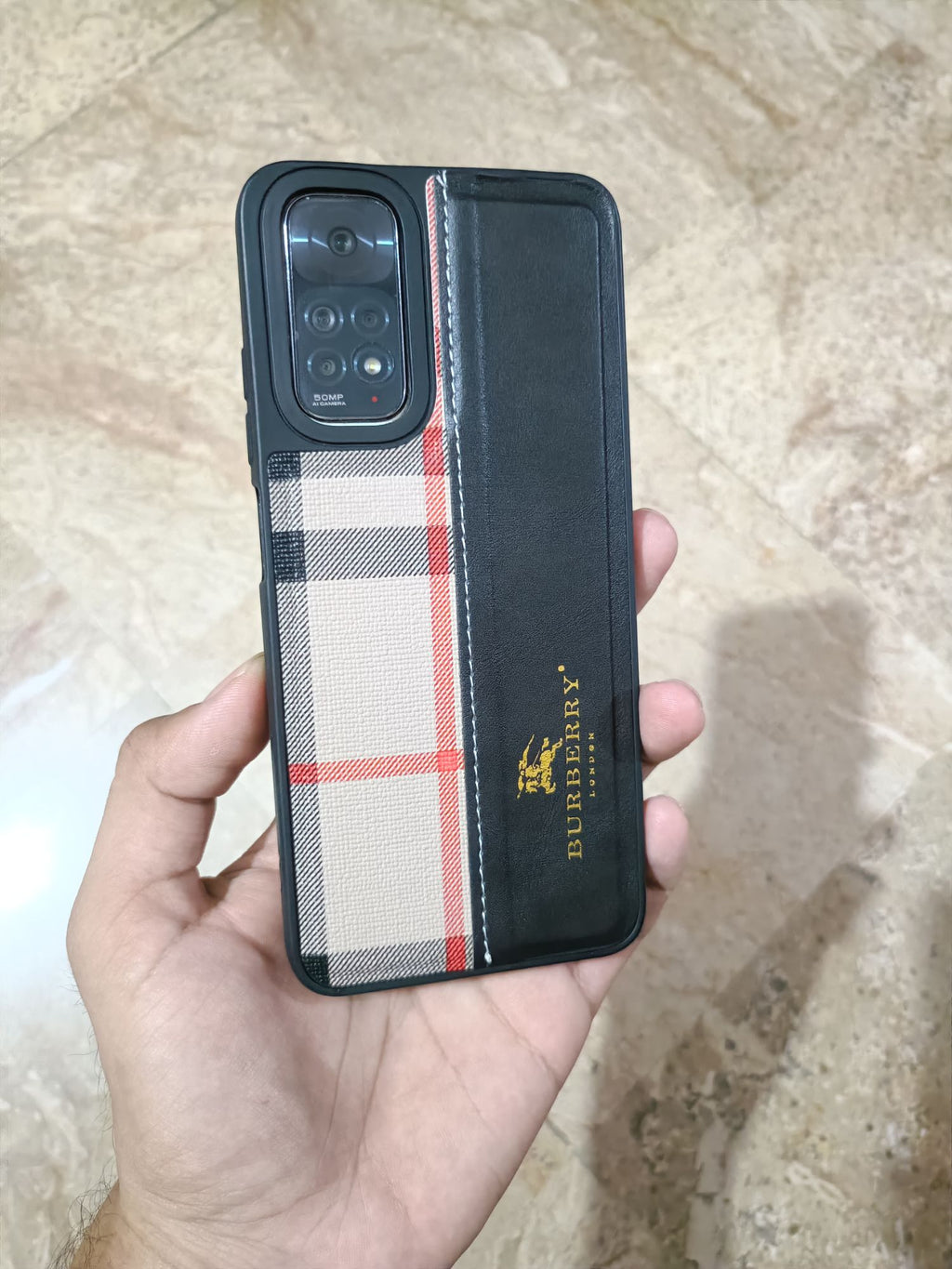 Redmi Note 11 4G Luxury Premium Quality PU Leather Back Cover