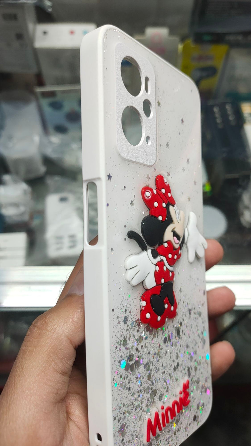 Oppo A96/A76 4G Premium Quality Glitter Carton Fancy Back Case