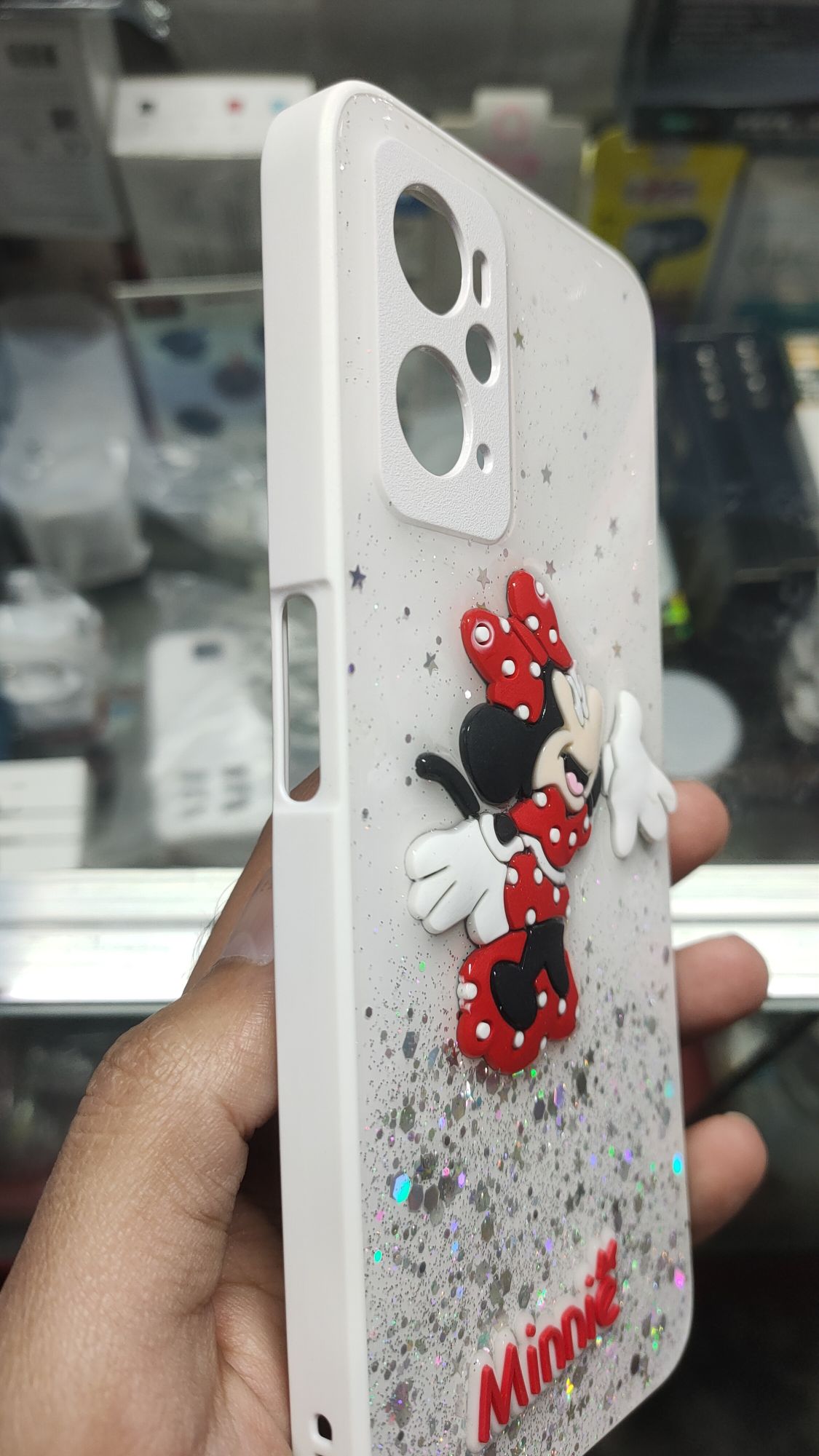 Oppo A96/A76 4G Premium Quality Glitter Carton Fancy Back Case