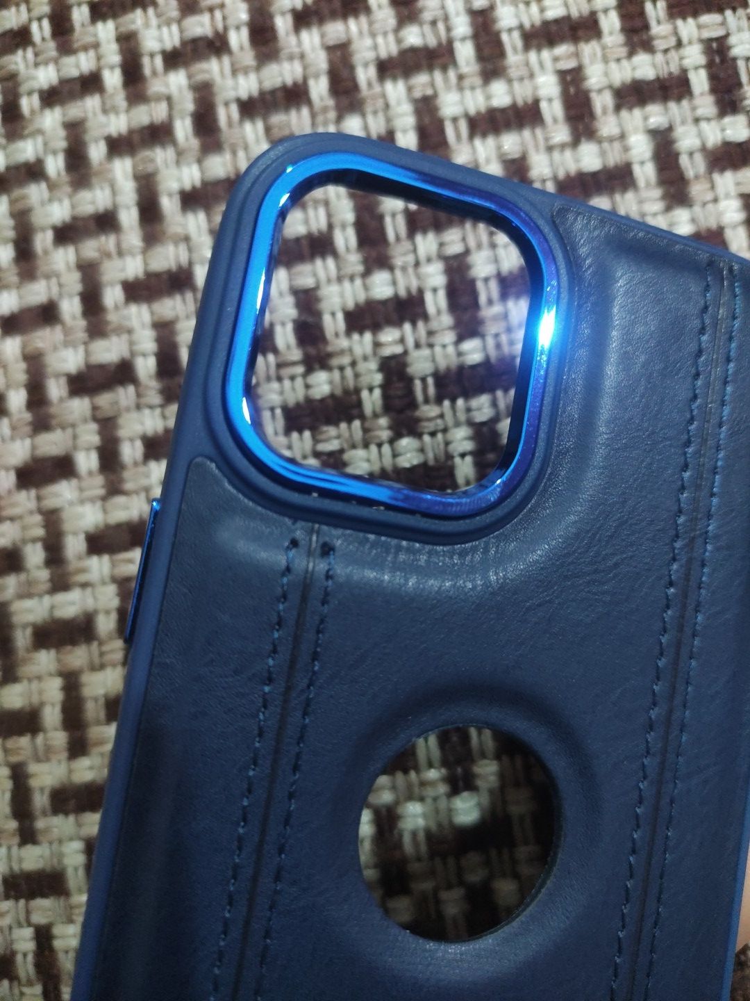 iPhone 12 Pro Max PU Leather Back Cover