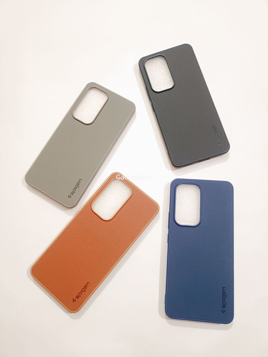 Vivo Y100 Premium Quality PU Spigen Leather Tecture Back cover