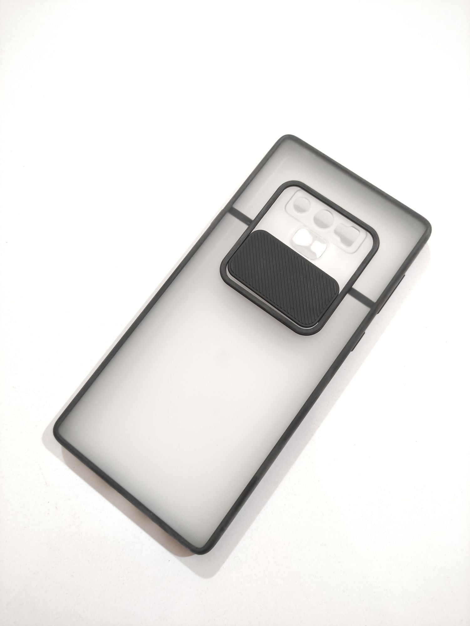 Samsung Galaxy Note 9 Matt Translucent Camera Slider Back Cover