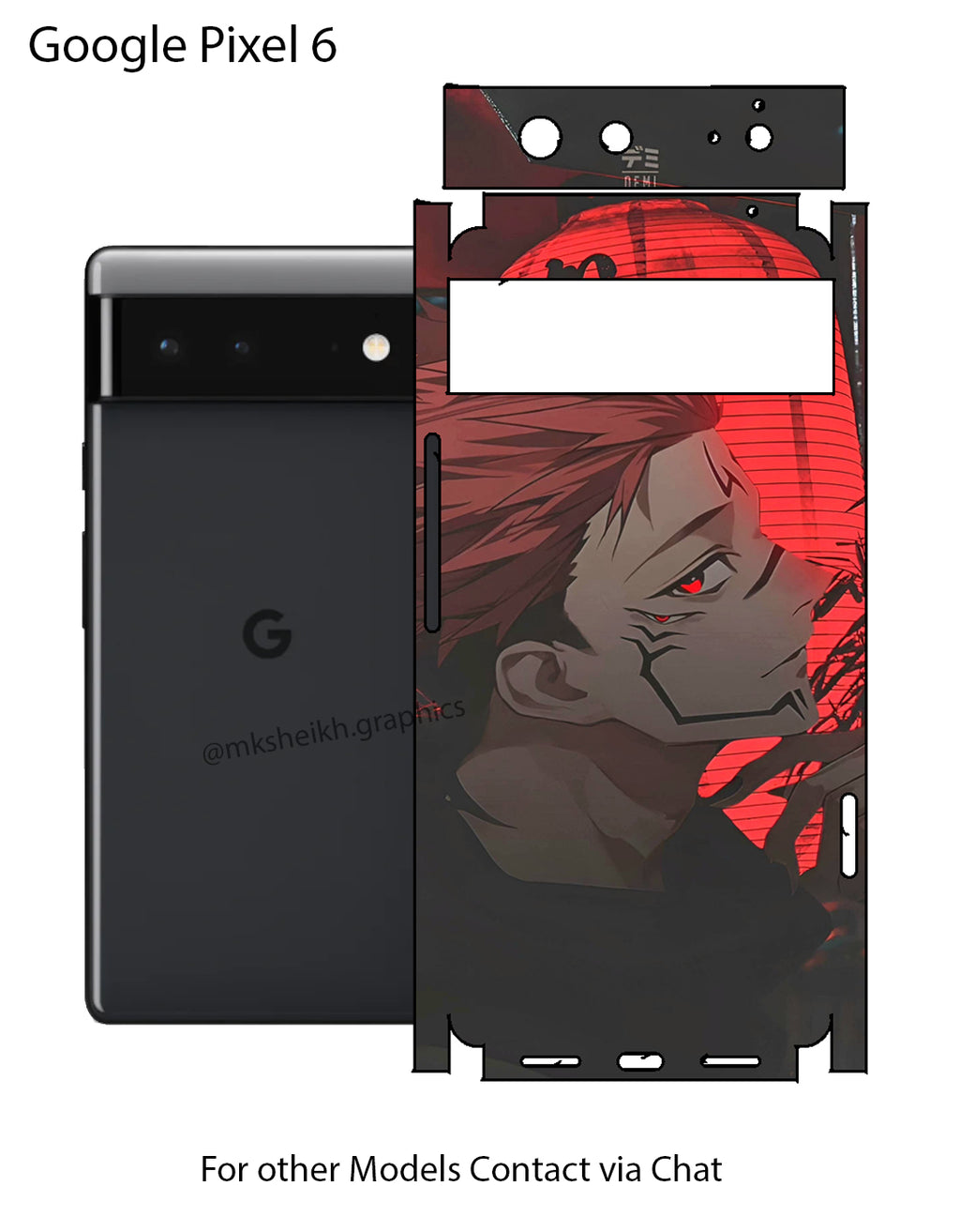 Google Pixel 6 Full Body Skin Wrap