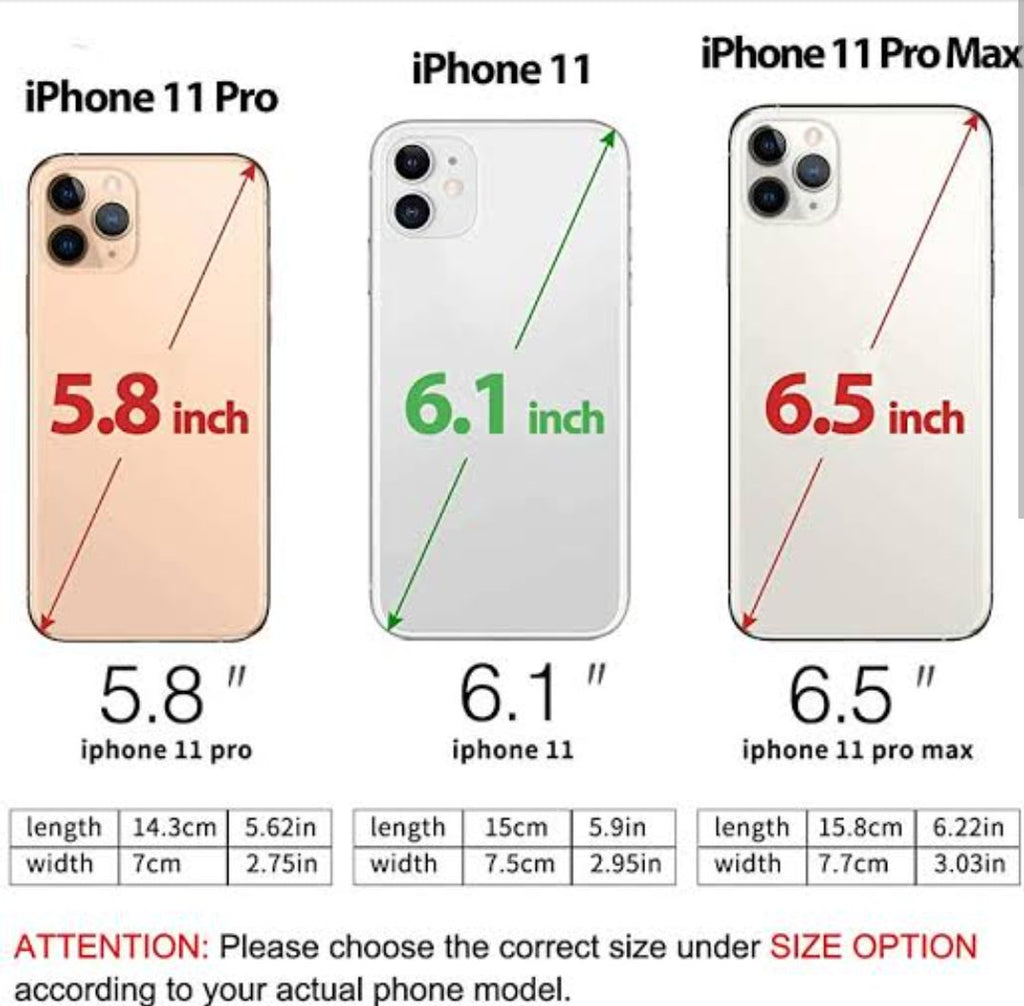 iPhone 11 Pro Max 6.5" PC Clear View Standing Flip Cover