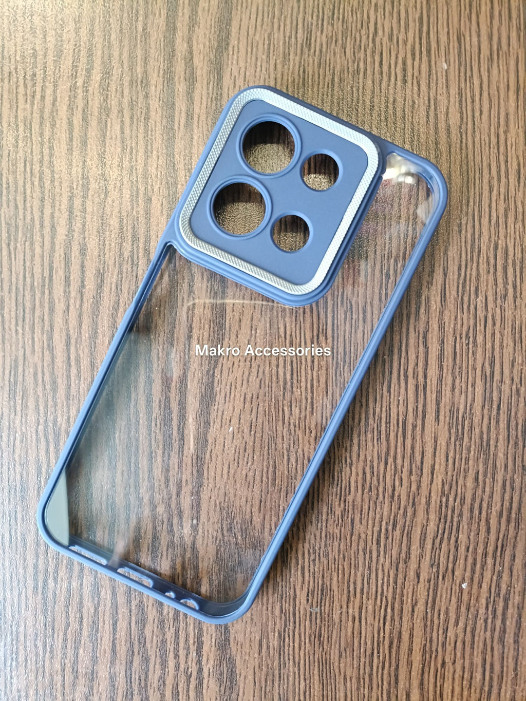 Redmi 15C Clear HD Anti-yellow Soft Silicone Edges Camera Protection Back Cover