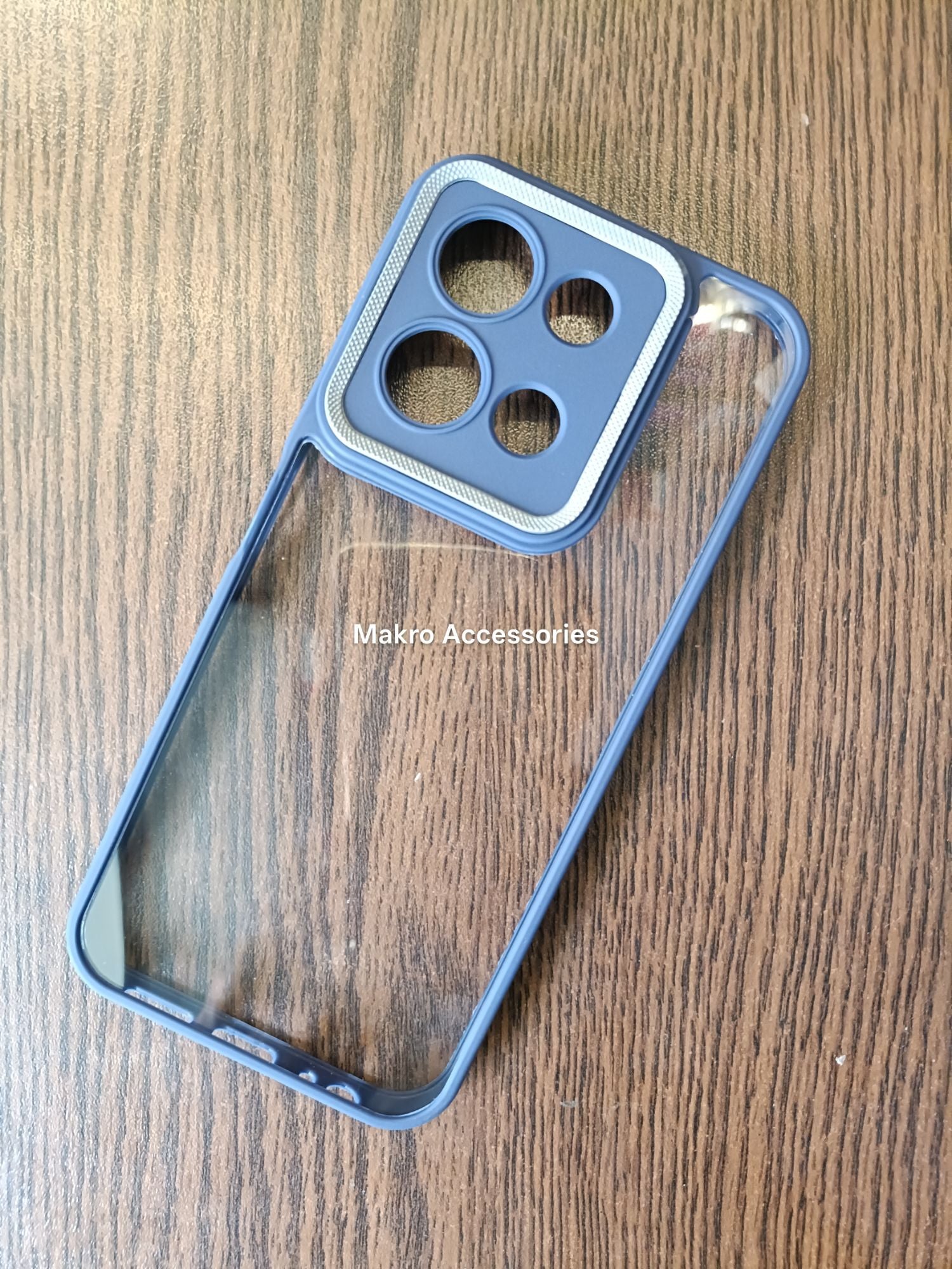 Redmi 15C Clear HD Anti-yellow Soft Silicone Edges Camera Protection Back Cover