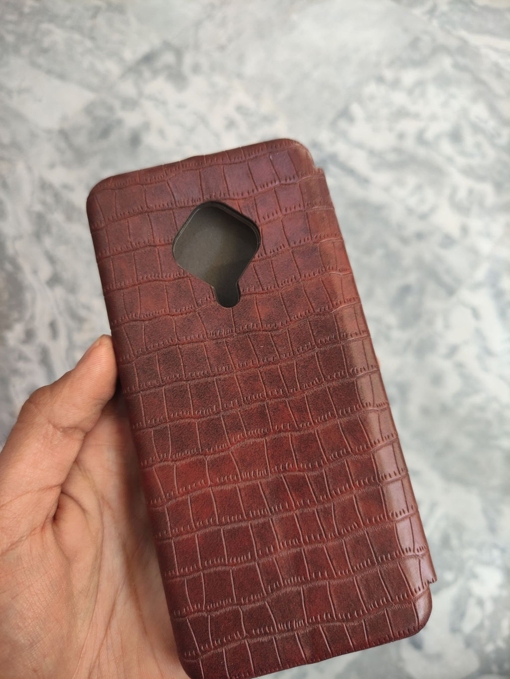 Vivo_S1Pro Leather Magnetic Adsorption Flip cover