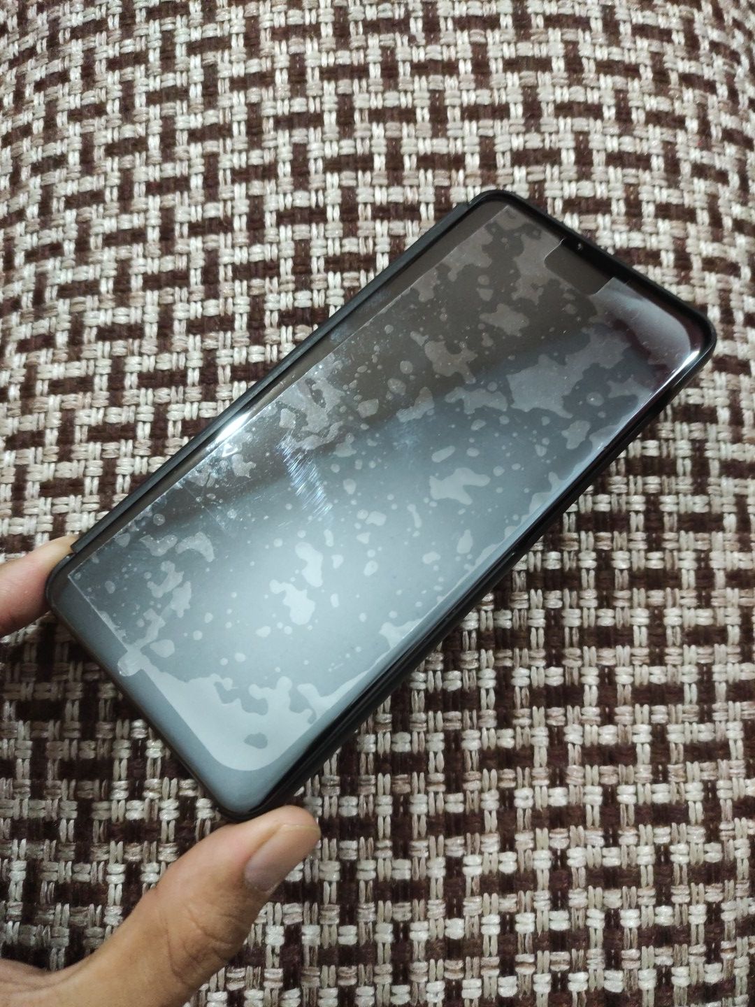 Samsung Galaxy A51 PC Clear View Standing Flip Cover
