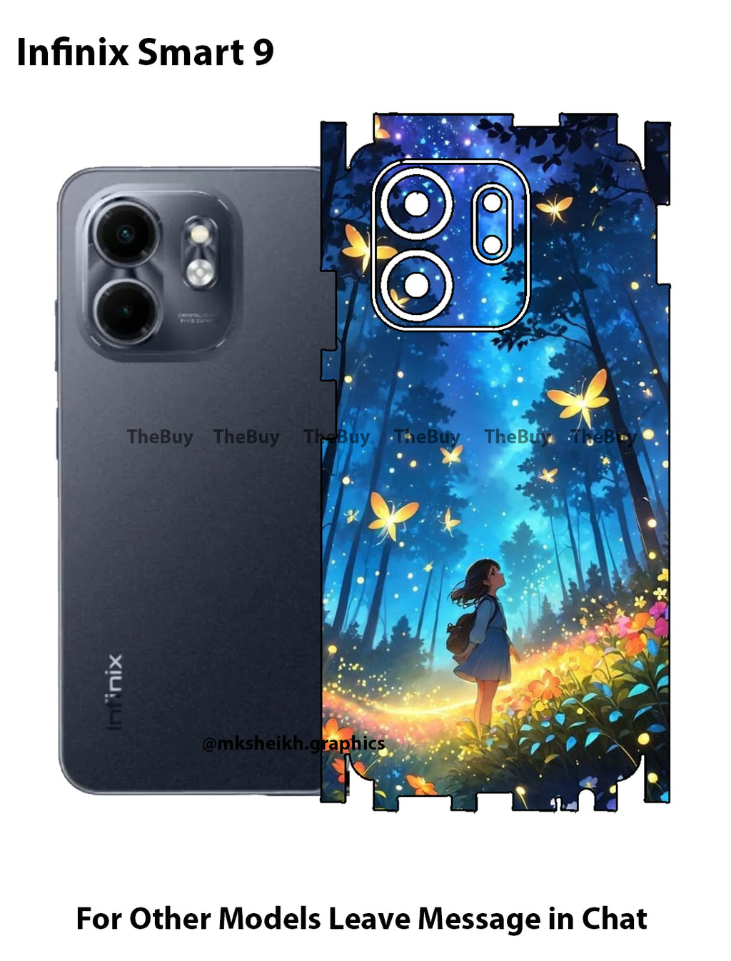 Infinix Smart 9/Smart 9 HD Full Body Skin Wrap
