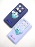 Infinix Note 30 Pro Fancy Soft Silicone 3D Sweet Heart Back Cover