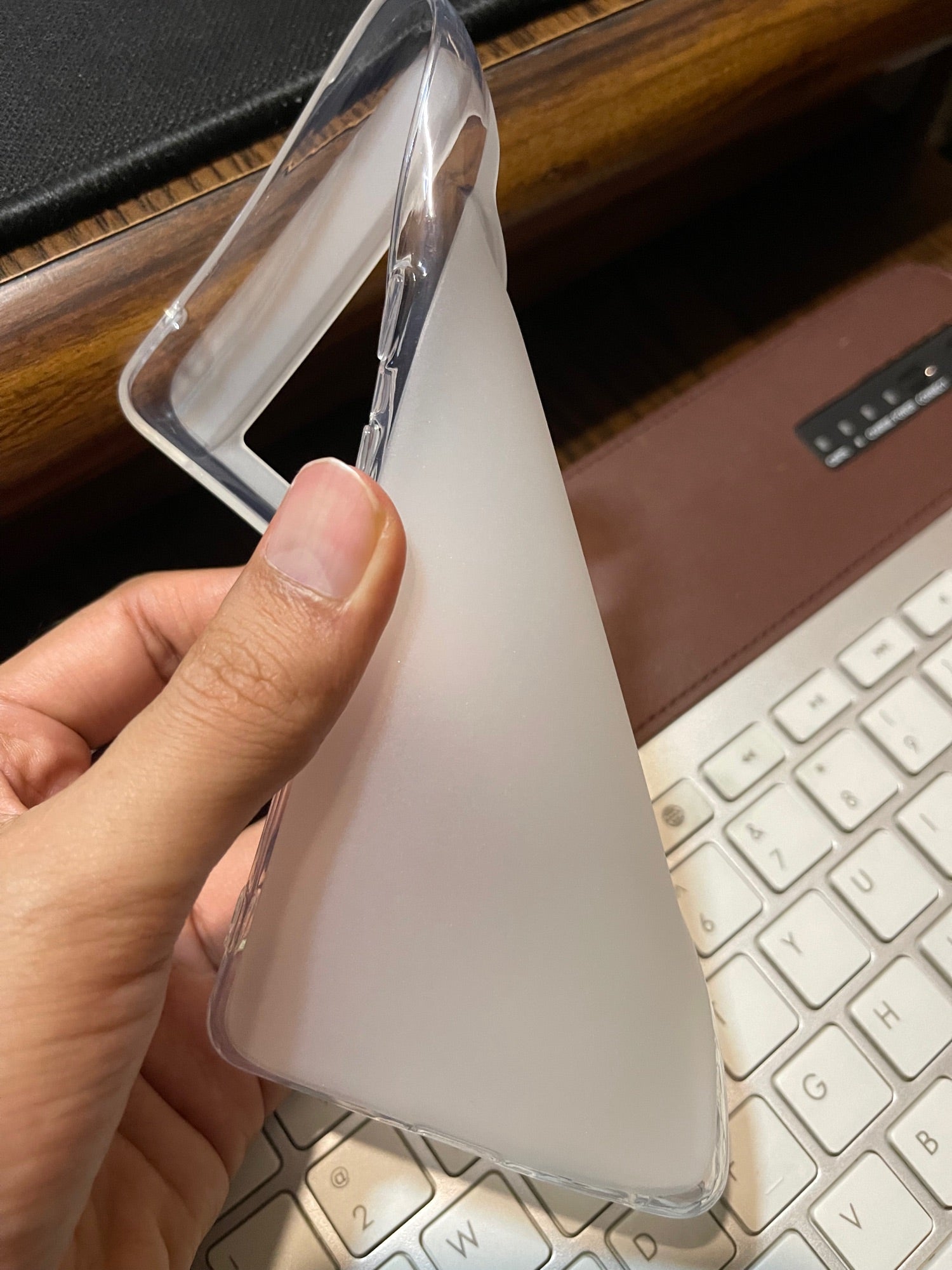 Google Pixel 7 Pro Matte Transparent Soft Silicone Back Cover
