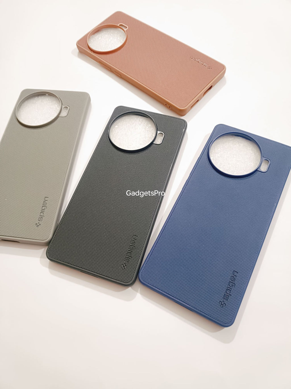 Tecno Spark 20 Pro Plus Premium Quality PU Spigen Leather Tecture Back cover