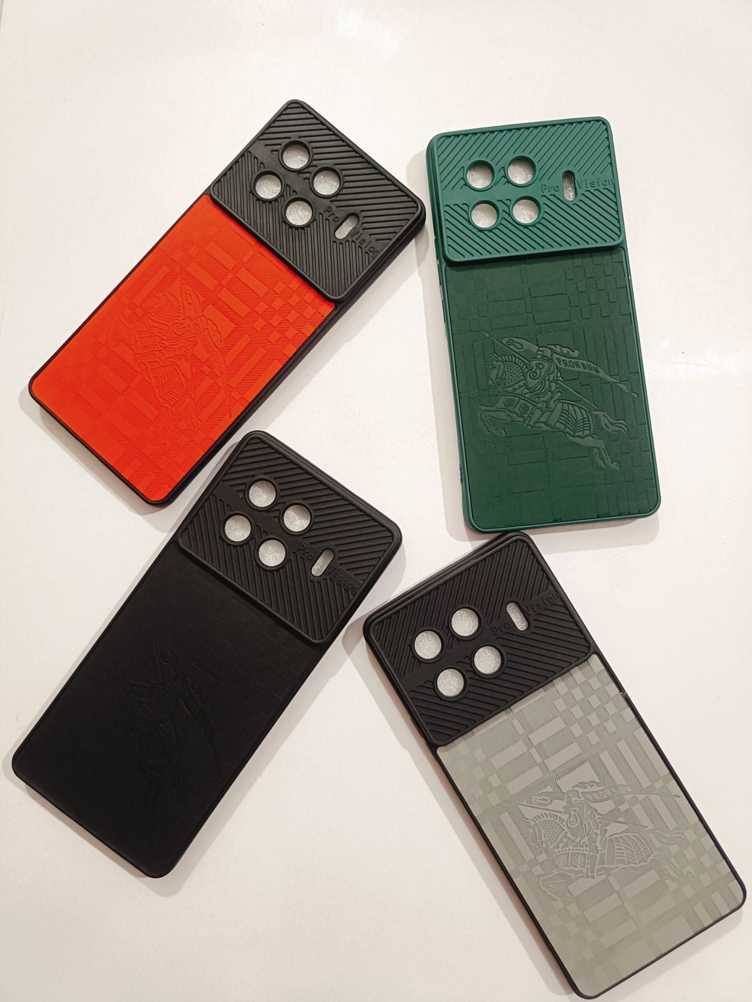 Tecno Spark 20 Pro Plus Soft Silicone Tecture Design Back Cover