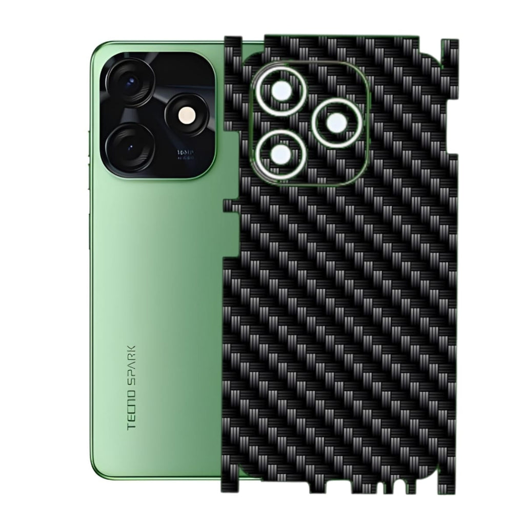 Tecno Spark 10/10C Carbon Fiber Texture Full Body Skin Wrap