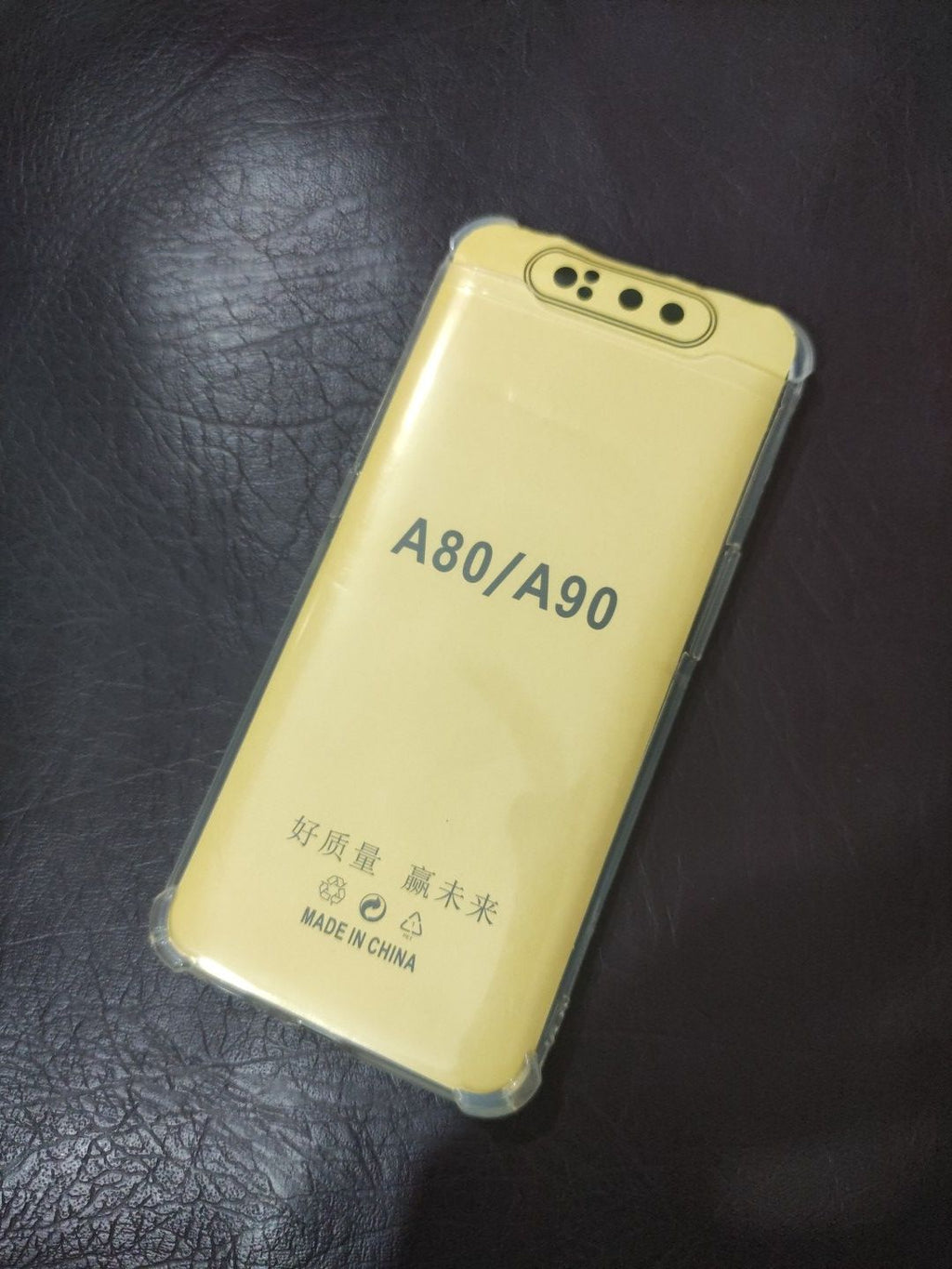 Samsung Galaxy A80/A90 Soft TPU Clear Transparent Back Cover