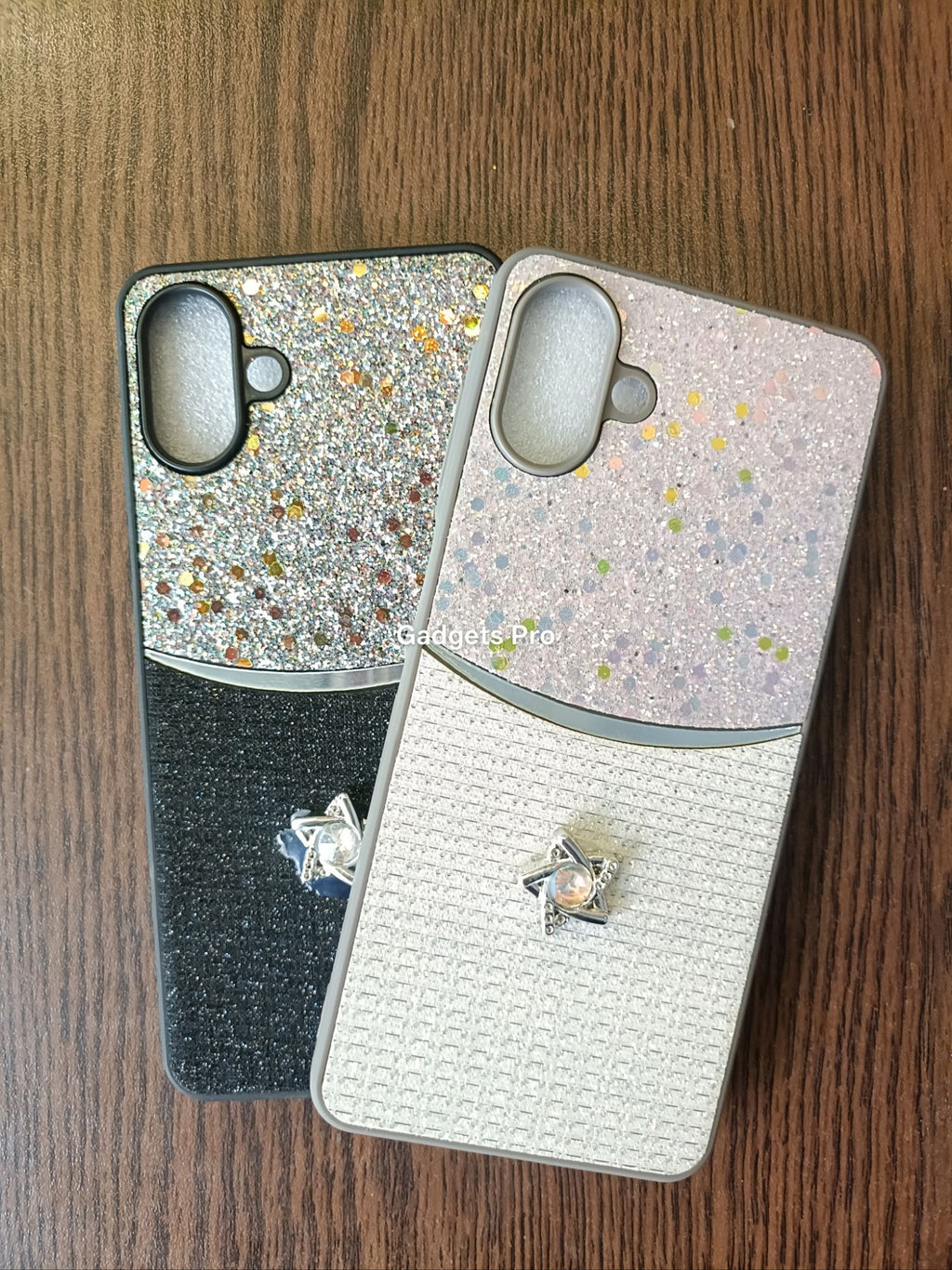 Samsung Galaxy A07 Fancy Soft Silicone Glitter Star Back Cover