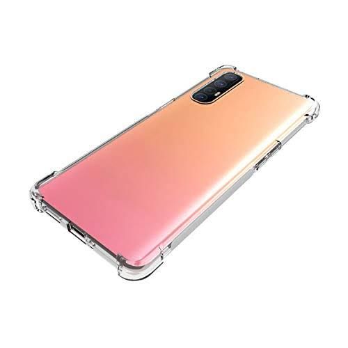 Oppo Reno 3 Pro 5G Soft Silicone TPU Transparent Corner Protection Back Cover