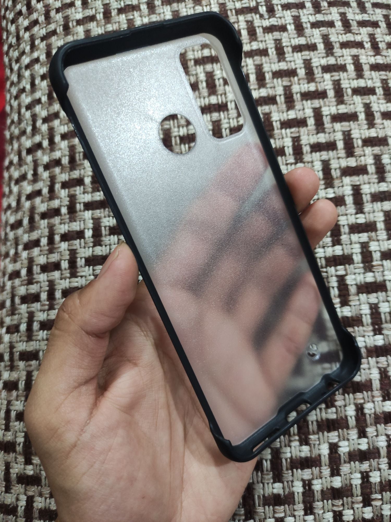 Infinix Note 7 Lite PC Translucent Frameless Back Cover