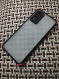 Oppo A16 Matt Camera Protection Colour button back cover