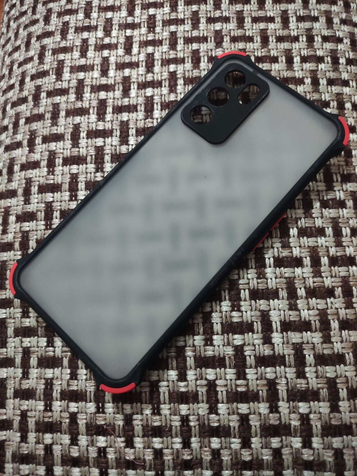 Oppo A16 Matt Camera Protection Colour button back cover