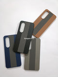 Itel S25 PU Carbon Fiber Design Back Cover