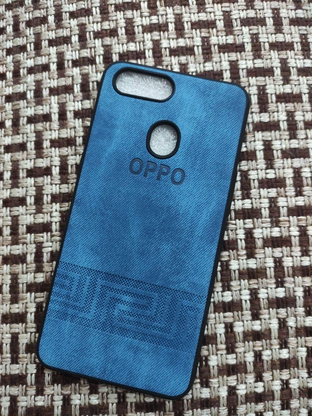 Oppo A3s Soft Silicone Cloth back cover