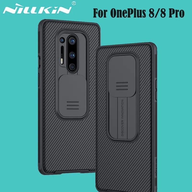 Nillkin CamShield Pro cover case for Oneplus 8 Pro Slide Camera Protect Privacy Back Cover
