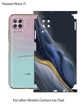 Huawei Nova 7i Print Back Full Body Skin Wrap