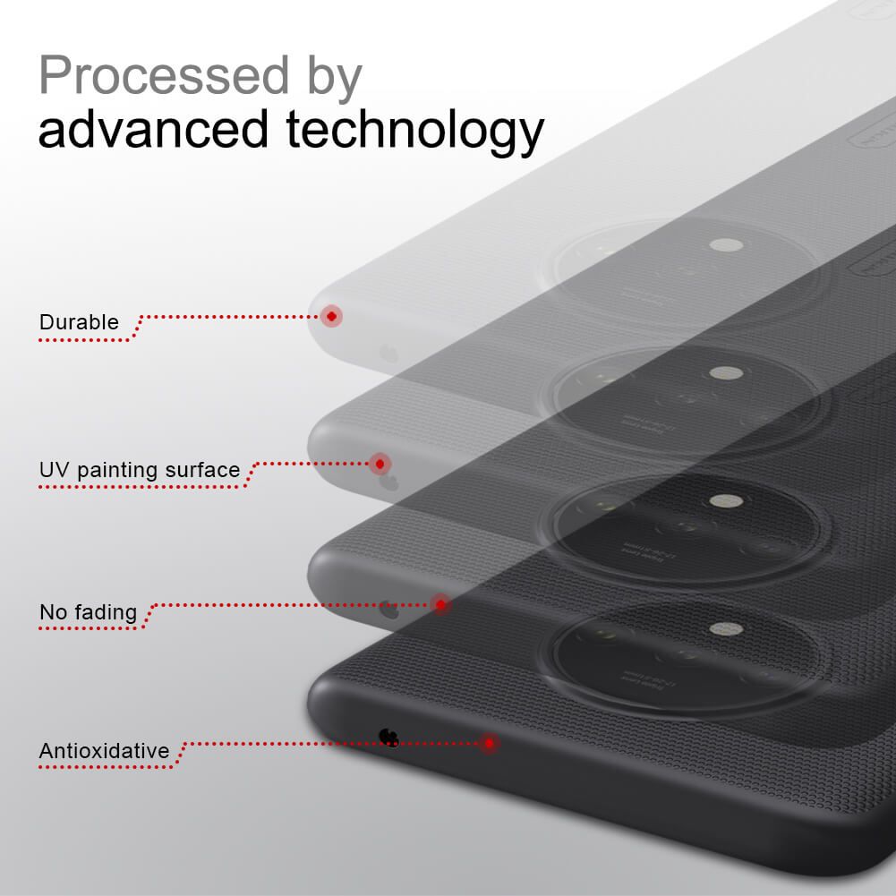OnePlus 7T Official Nillkin Frosted Back Case