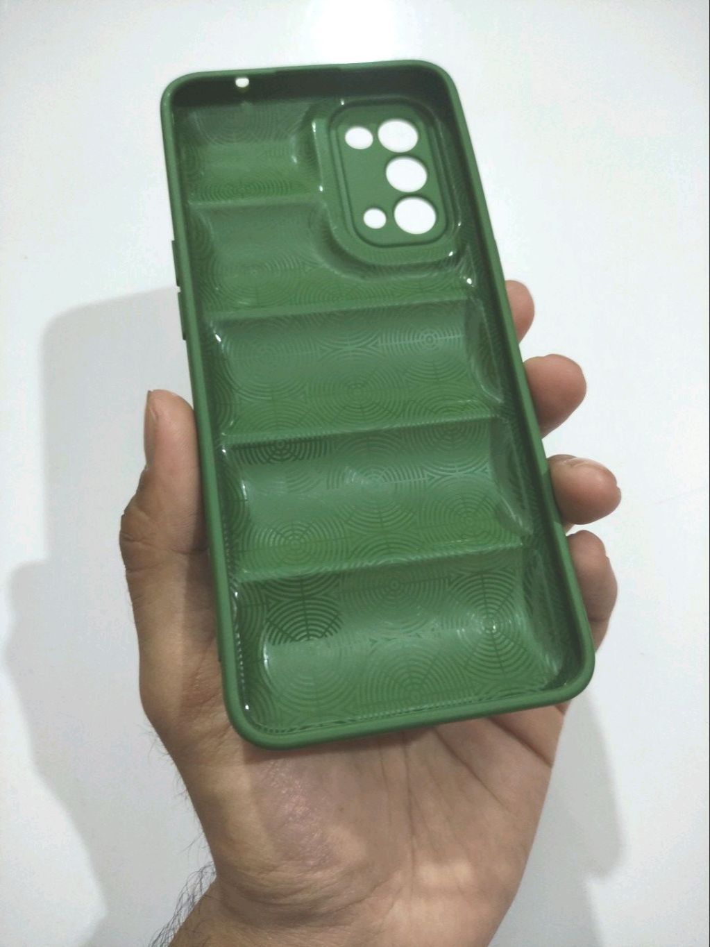Oppo Reno 5 4G Soft Silicone Puffer Back Cover