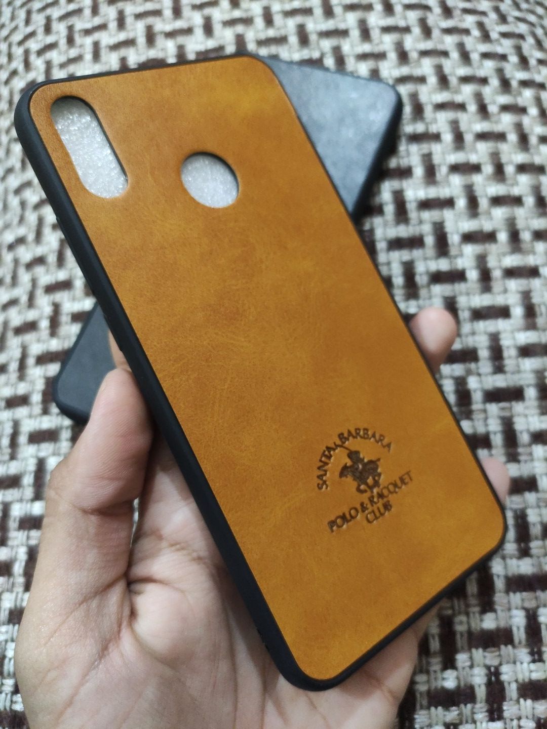 Huawei Y9 2019 Soft Silicone Leather Back Cover