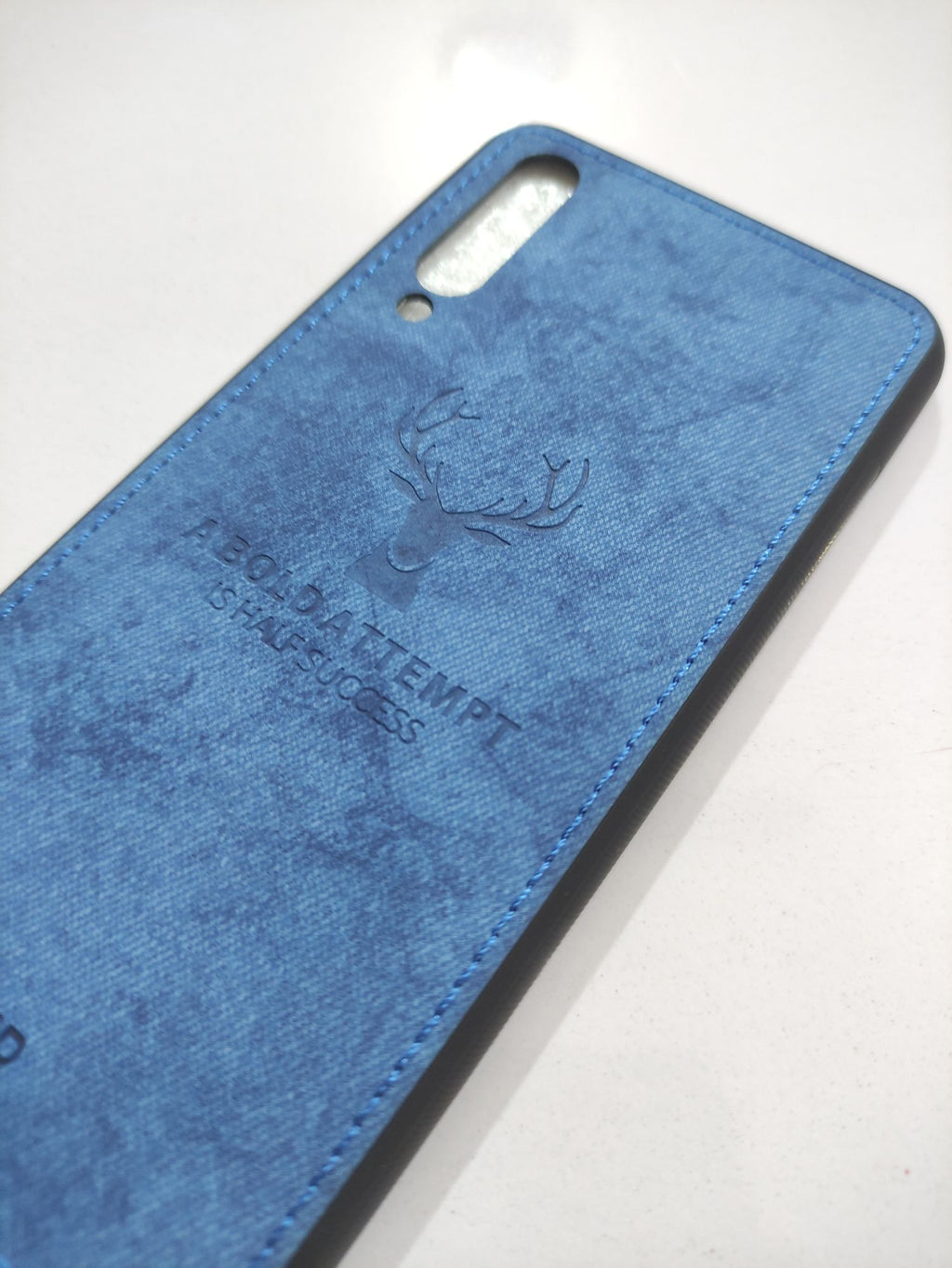 Huawei P20 Plus Soft Silicone Deer Fabric Cloth Back Cover