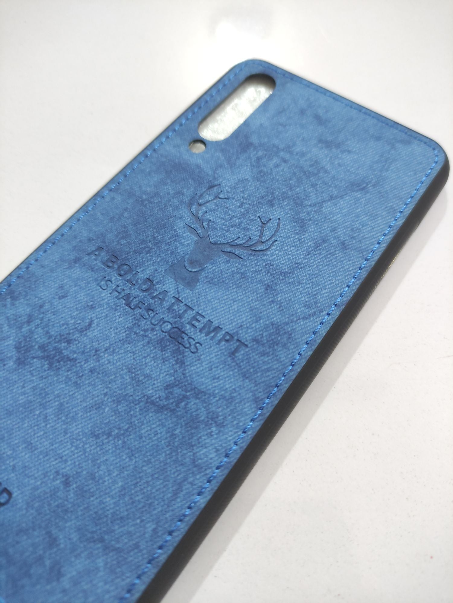 Huawei P20 Plus Soft Silicone Deer Fabric Cloth Back Cover