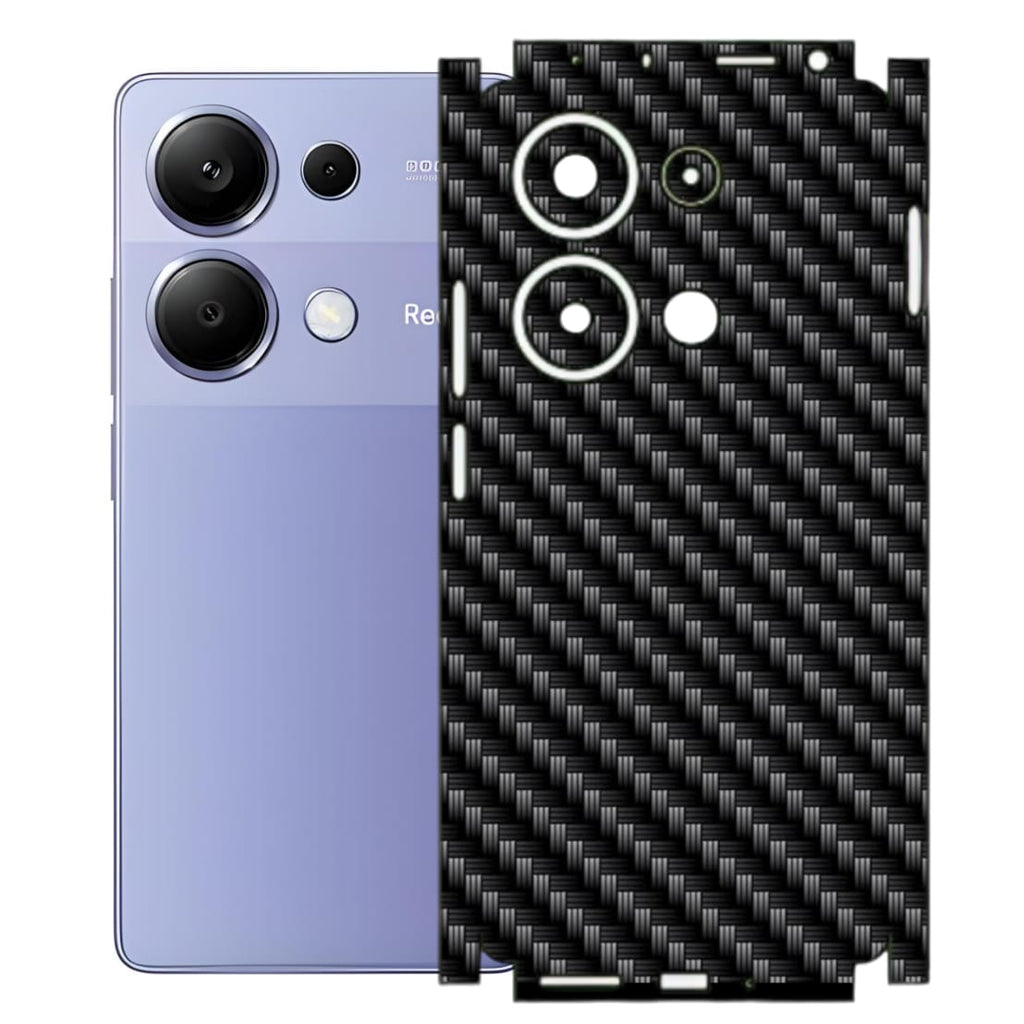 Redmi Note 13 Pro 4G Carbon Fiber Texture Full Body Skin Wrap
