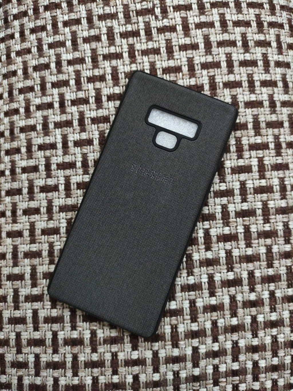 Samsung Galaxy Note 9 Soft Silicone Fabrics Cloth Back Cover