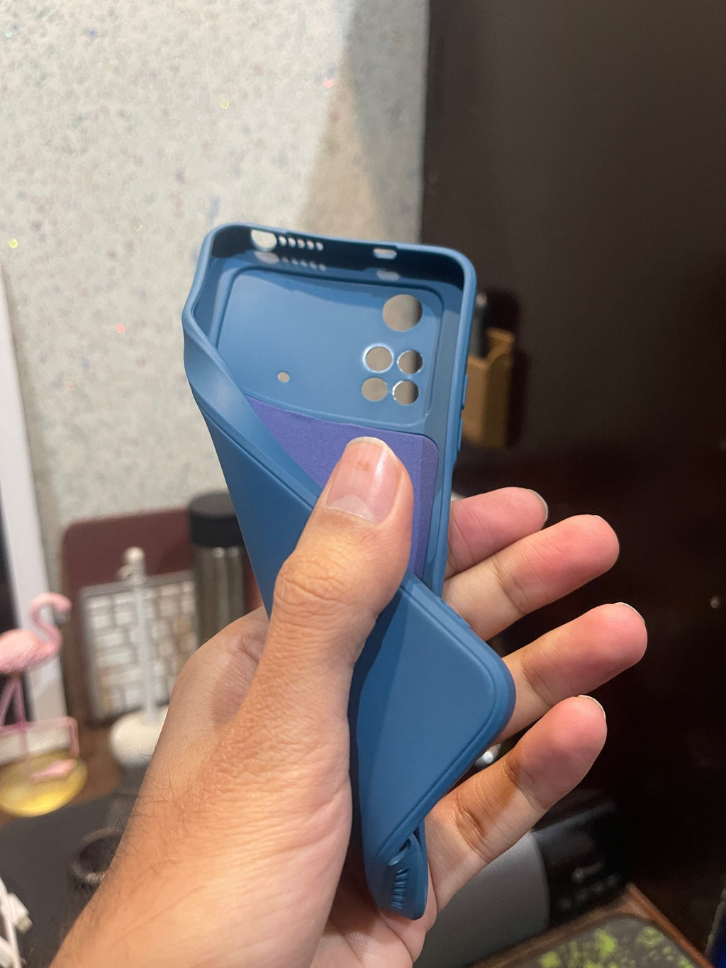 Poco M4 Pro Liquid Silicone Back Logo Case Cover