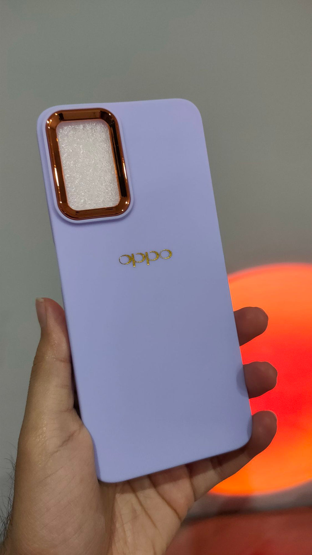 Oppo A76/A96/Real me 9i Premium Quality Camera Protection Ring Soft Silicone Back Cover