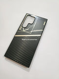 Samsung Galaxy S23 Ultra Premium Quality Carbon Fiber Prism Pulse back cover