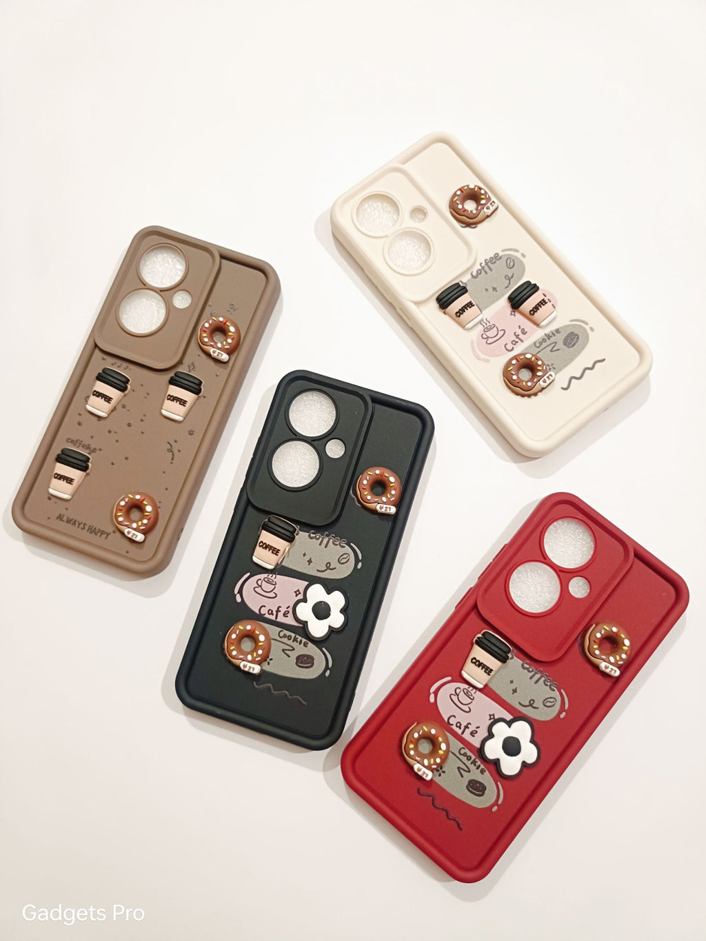 Oppo Reno 11F 5G Soft Silicone Fancy 3D Cute Back Cover