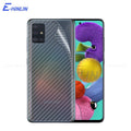 Samsung A51 Carbon Fiber 3D Transparent Back Sheet