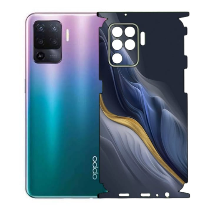 Oppo F19 Pro Print Back Full Body Skin Wrap