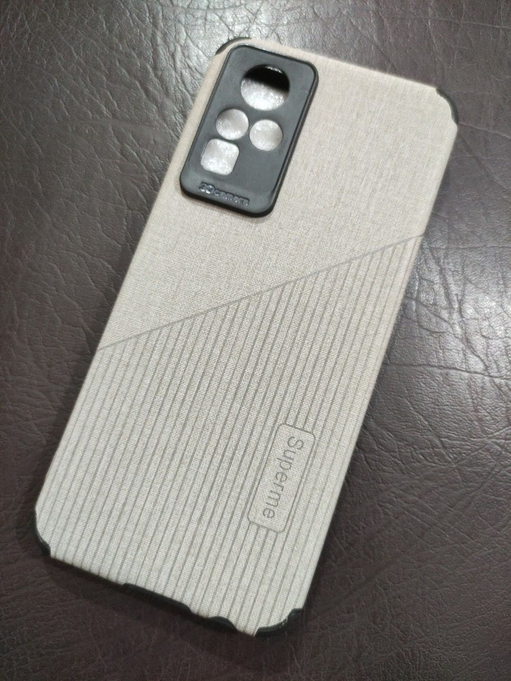 Infinix Zero X Pro Soft Silicone Camera Protection Cloth Back Cover