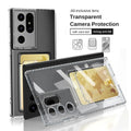 Samsung Galaxy Note 20 Ultra Soft TPU Clear Card Holder Back cover