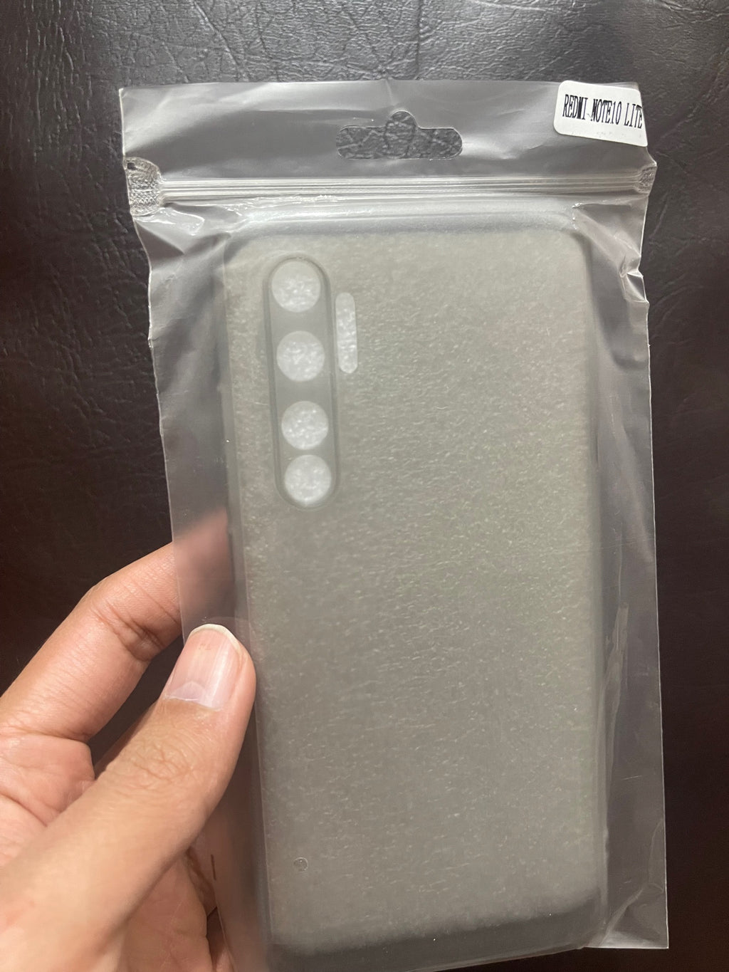 Mi Note 10 lite cover premium quality slim back case