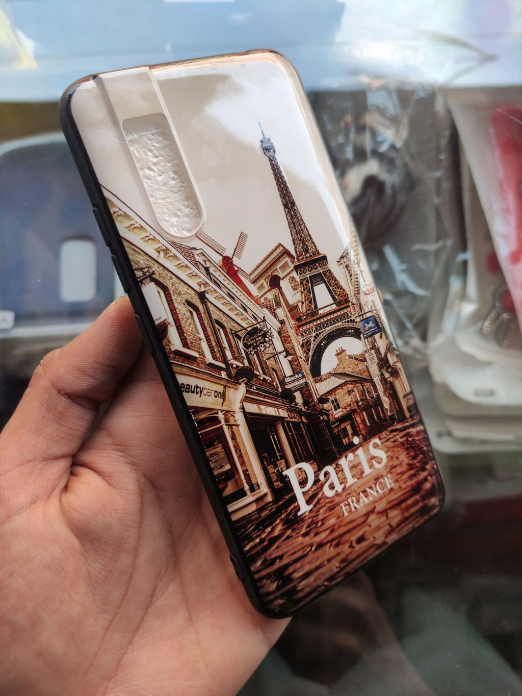 Vivo_V15 Pro Fancy Paris Print back cover