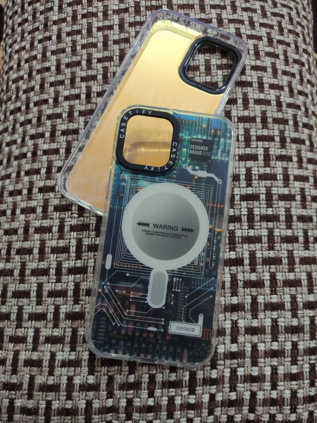 iPhone 12 Pro Max CASETIFY Printed Back Cover